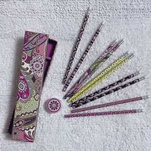 Vera Bradley Pencil Set